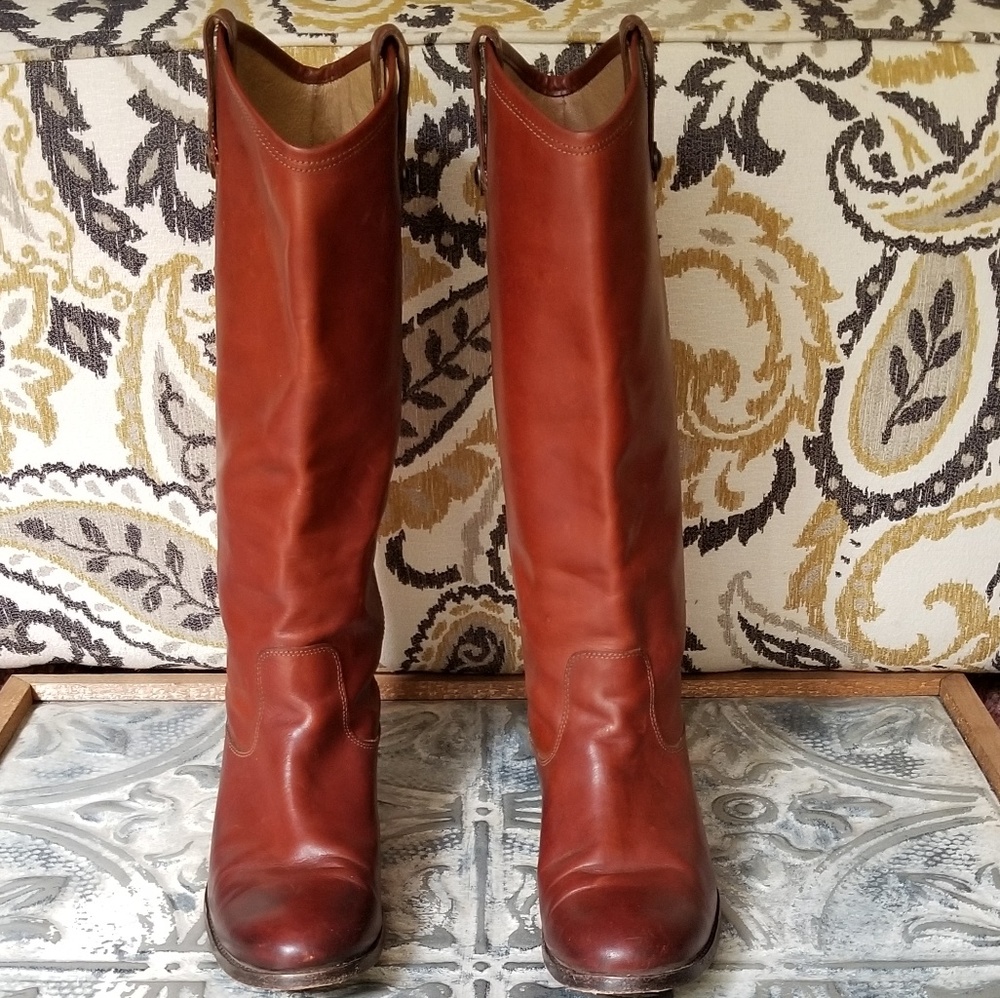 Frye Melissa button boots